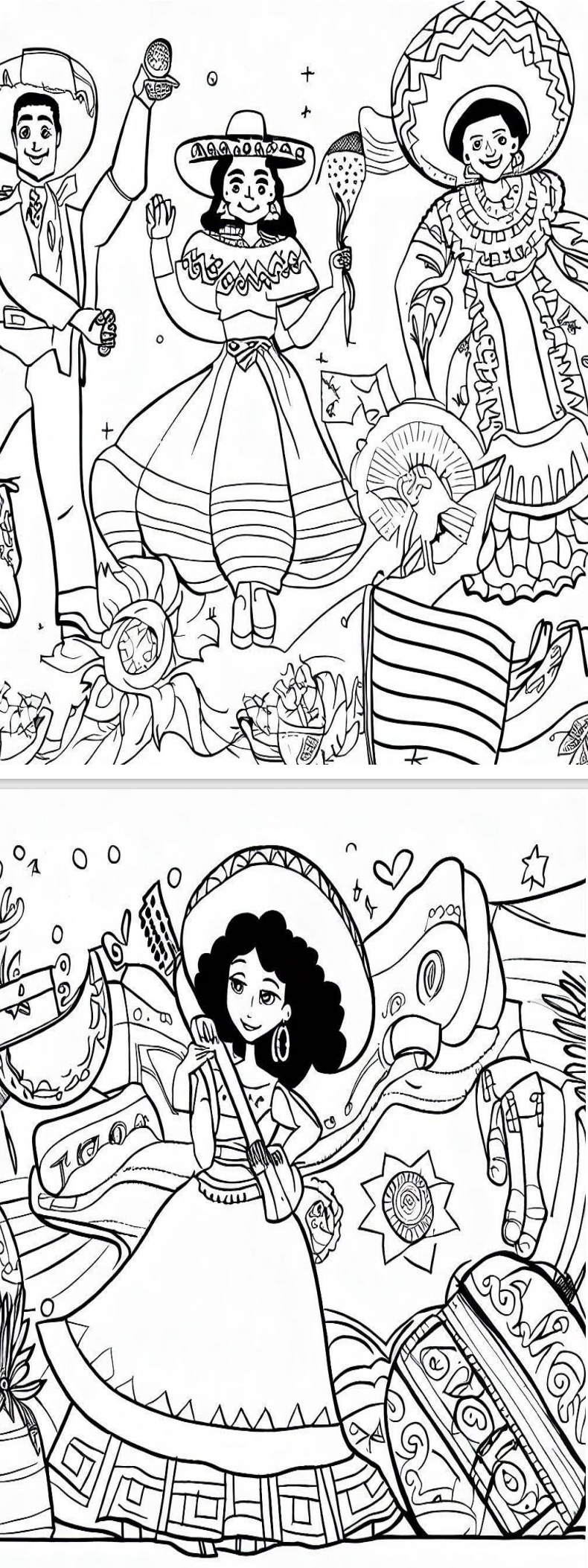 Hispanic Heritage Month Coloring Pages Hispanic Heritage Month Coloring Sheets Made By Teachers