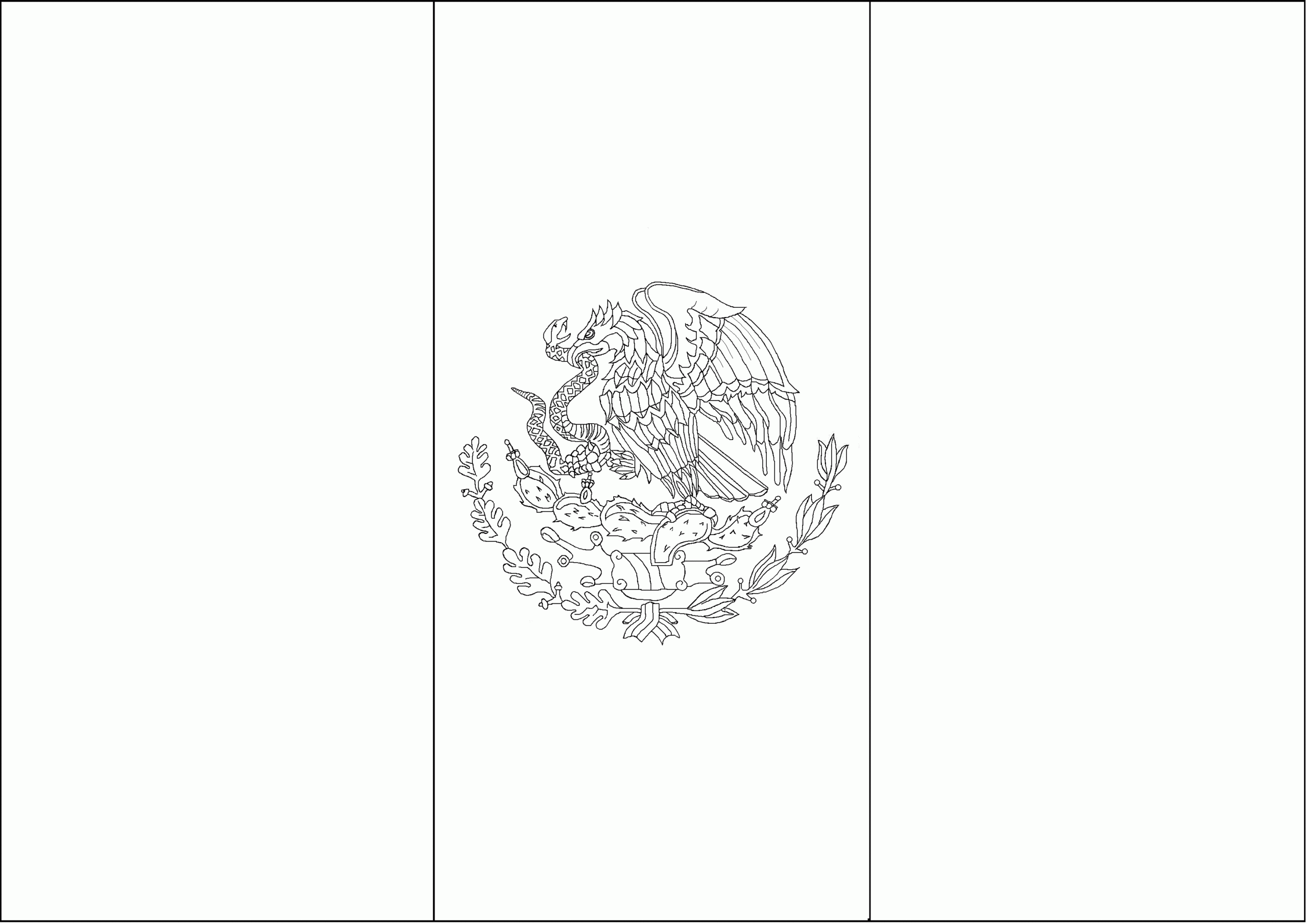 coloring pages of mexican flag coloring pages of mexican flag