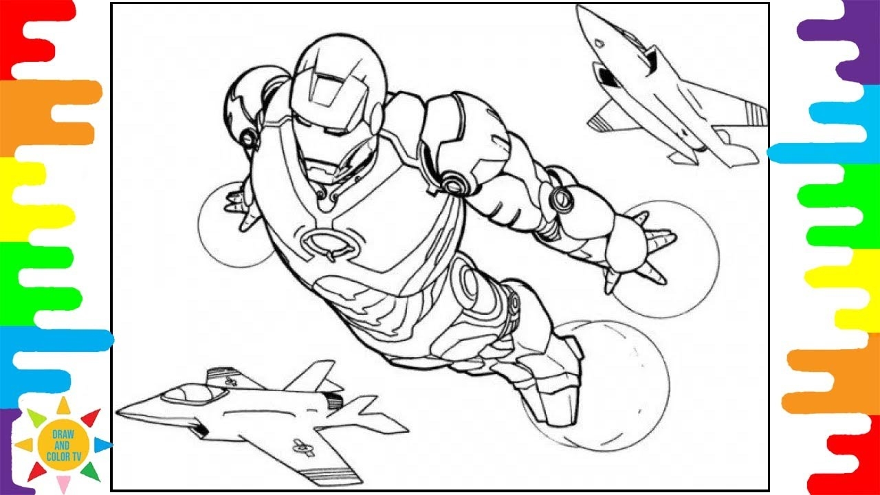 iron man coloring book pages iron man coloring book pages