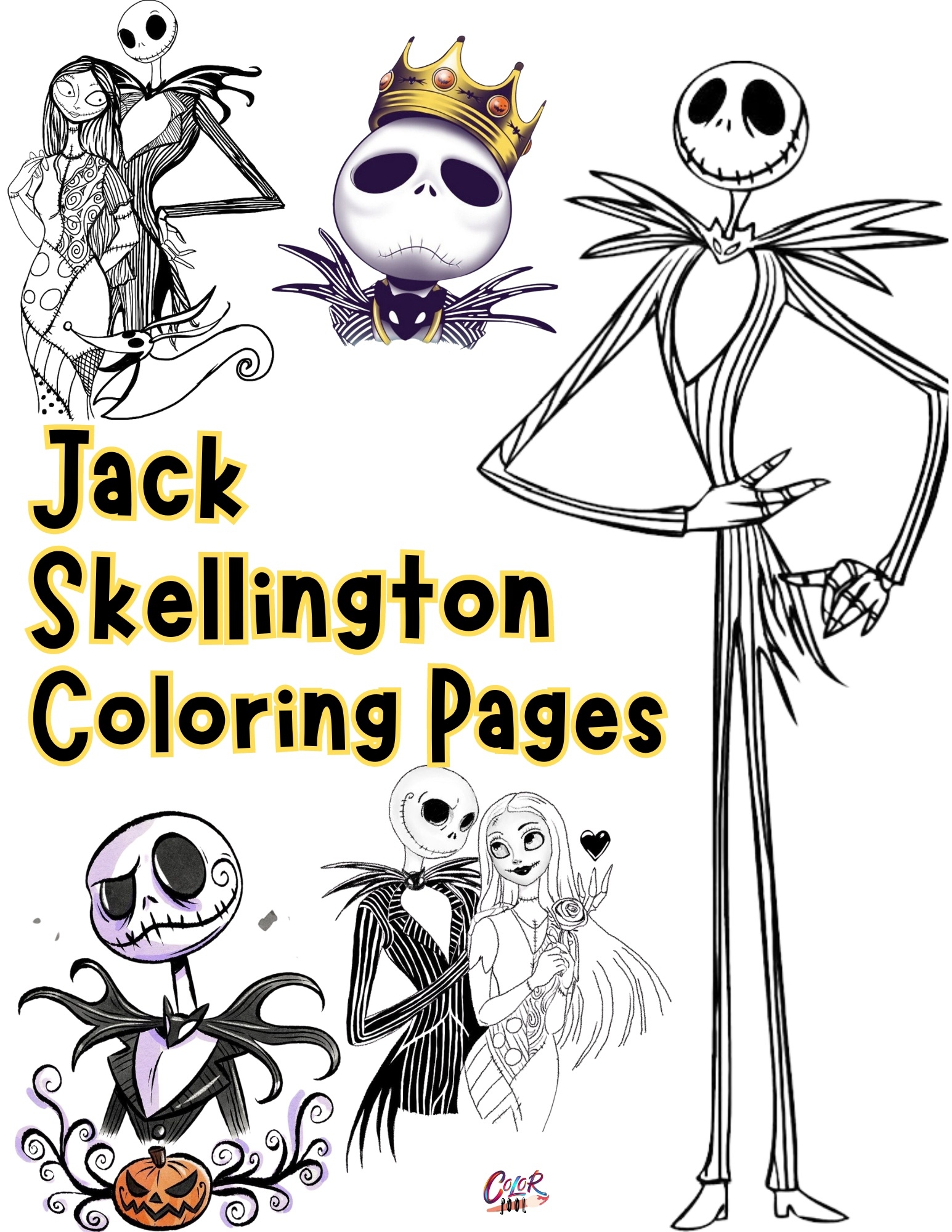 coloring pages jack skellington coloring pages jack skellington