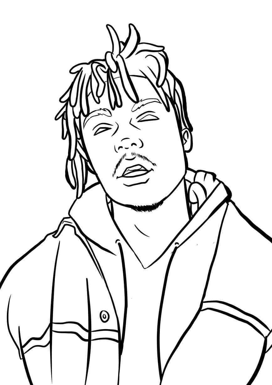 juice wrld coloring pages
