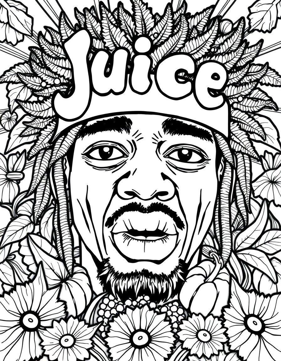 Juice Wrld Tribute Coloring Pages Cool Coloring Pages