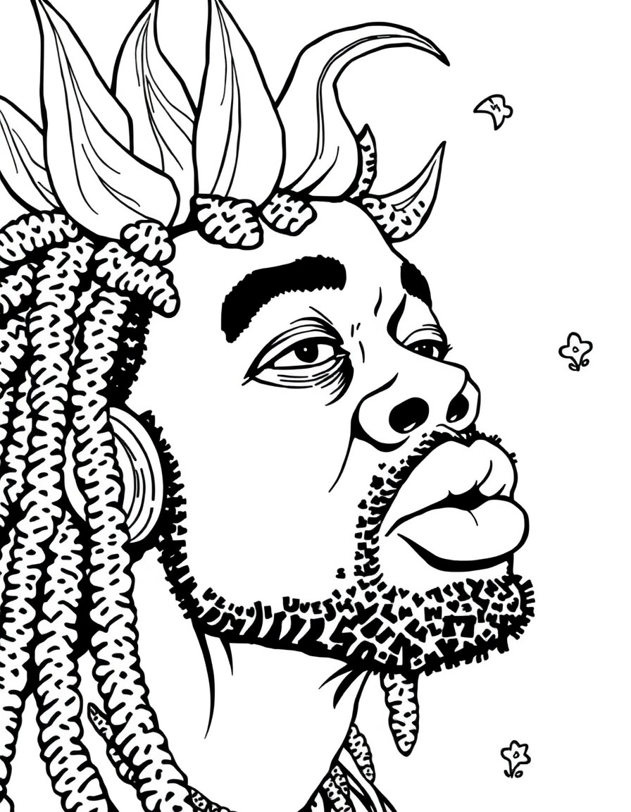 Juice Wrld Tribute Coloring Pages Cool Coloring Pages