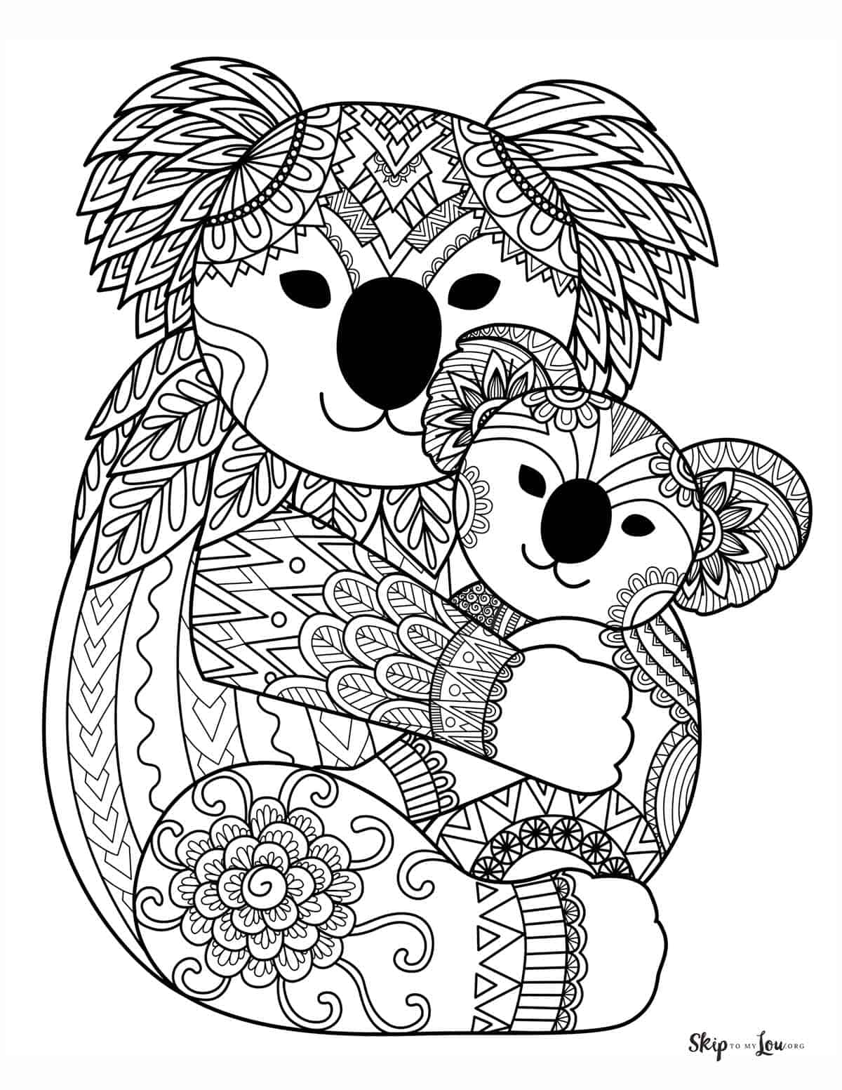 Koala Coloring Pages Skip To My Lou Koala Coloring Pages Skip To My Lou