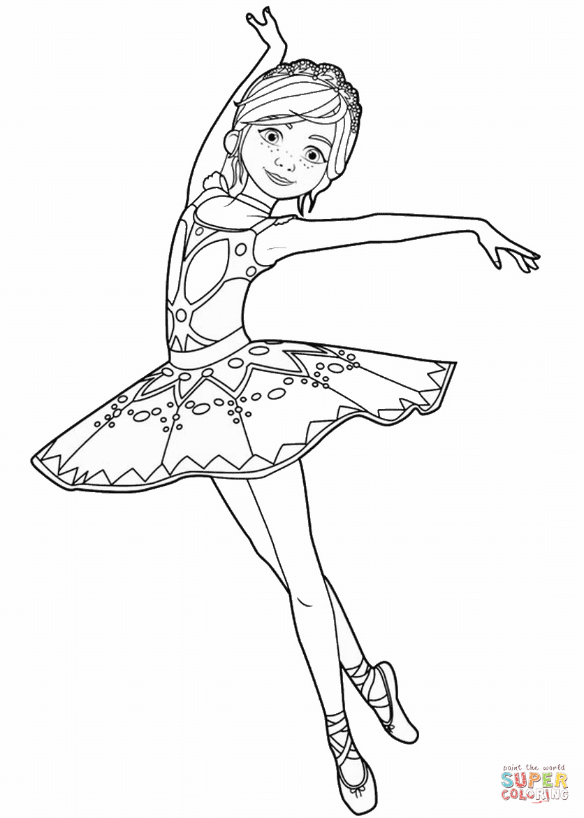 Leap Ballerina 10 Free Printable Coloring Pages Leap Ballerina 10 Free Printable Coloring Pages