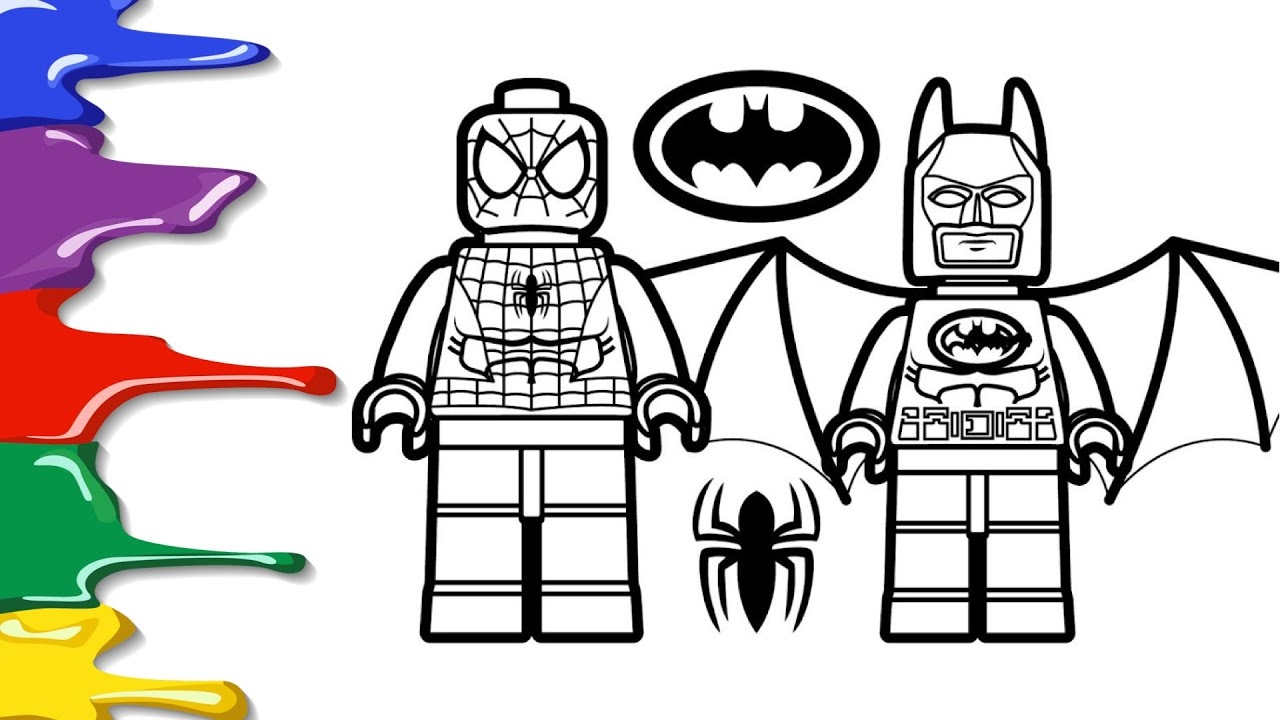 lego batman coloring pages