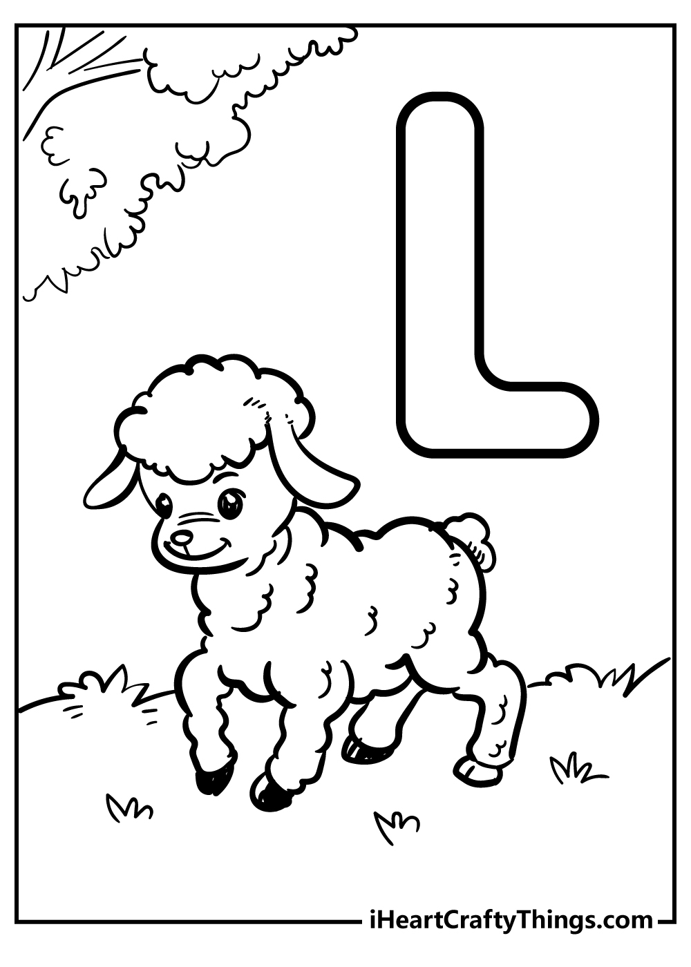 Letter L Coloring Pages 100 Free Printables 