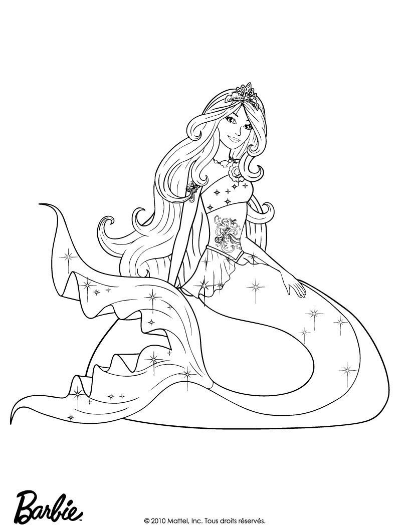 Merliah Princess Of Oceana Coloring Pages Hellokids