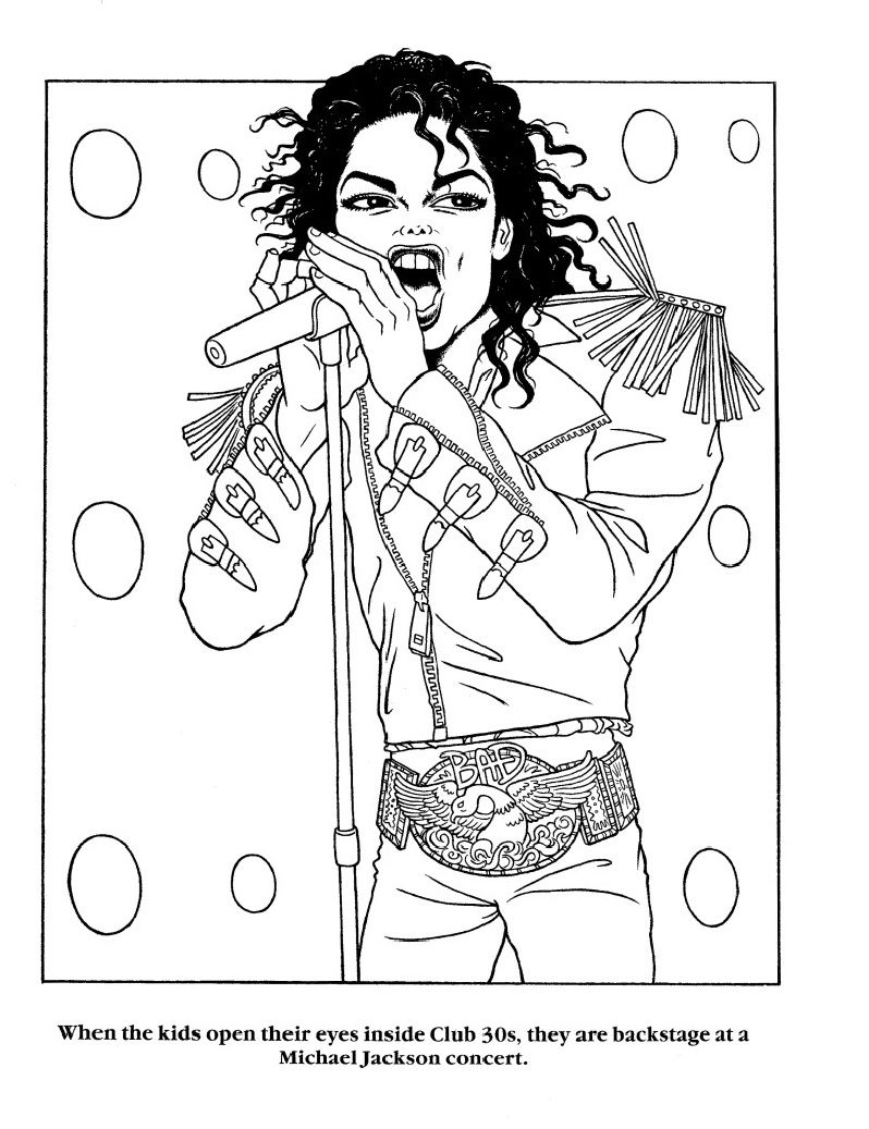 michael jackson coloring pages michael jackson coloring pages