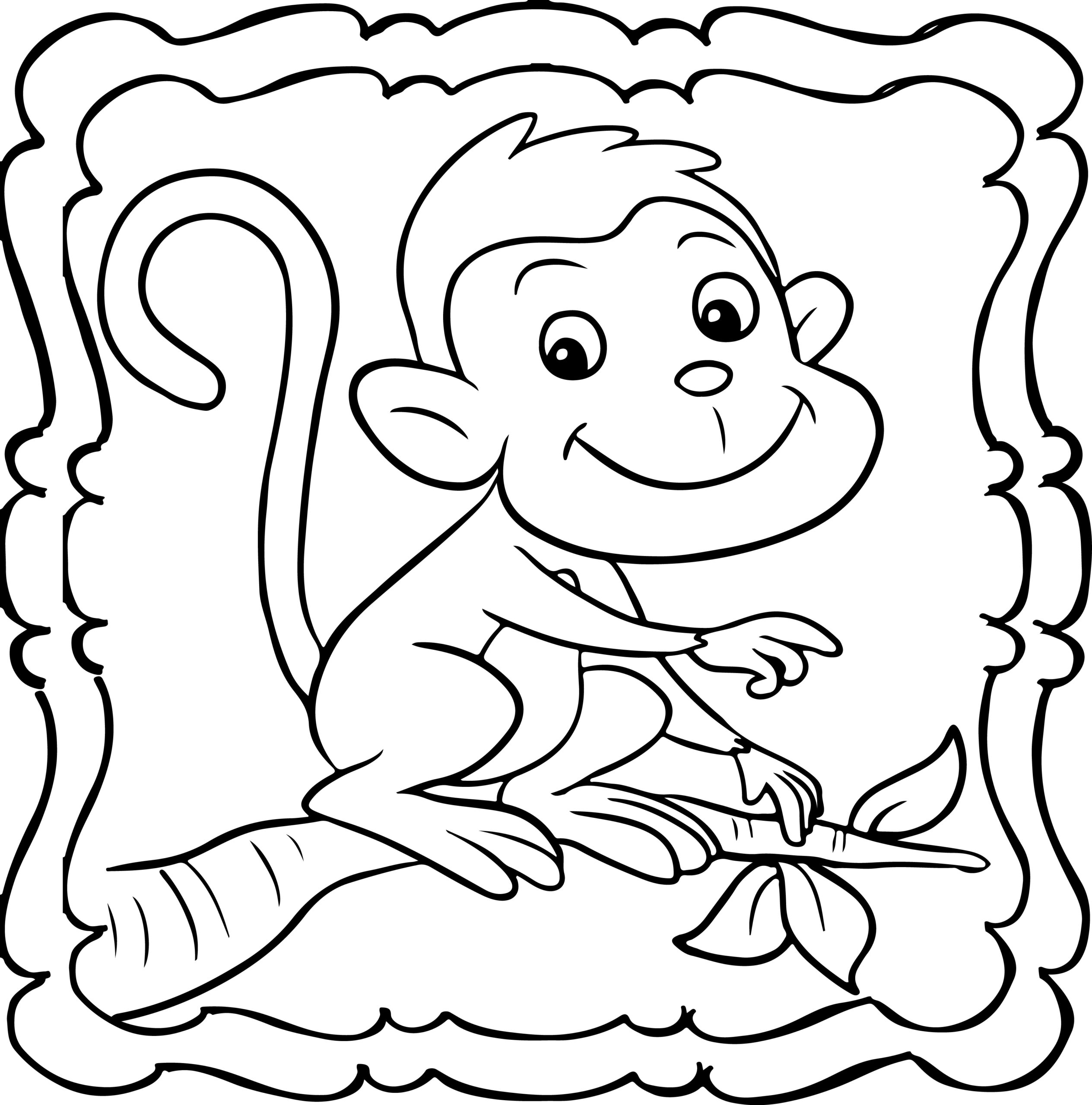 Monkey Coloring Book Easy And Fun Monkeys Coloring Book For Kids Made By Teachers Monkey Coloring Book Easy And Fun Monkeys Coloring Book For Kids Made By Teachers