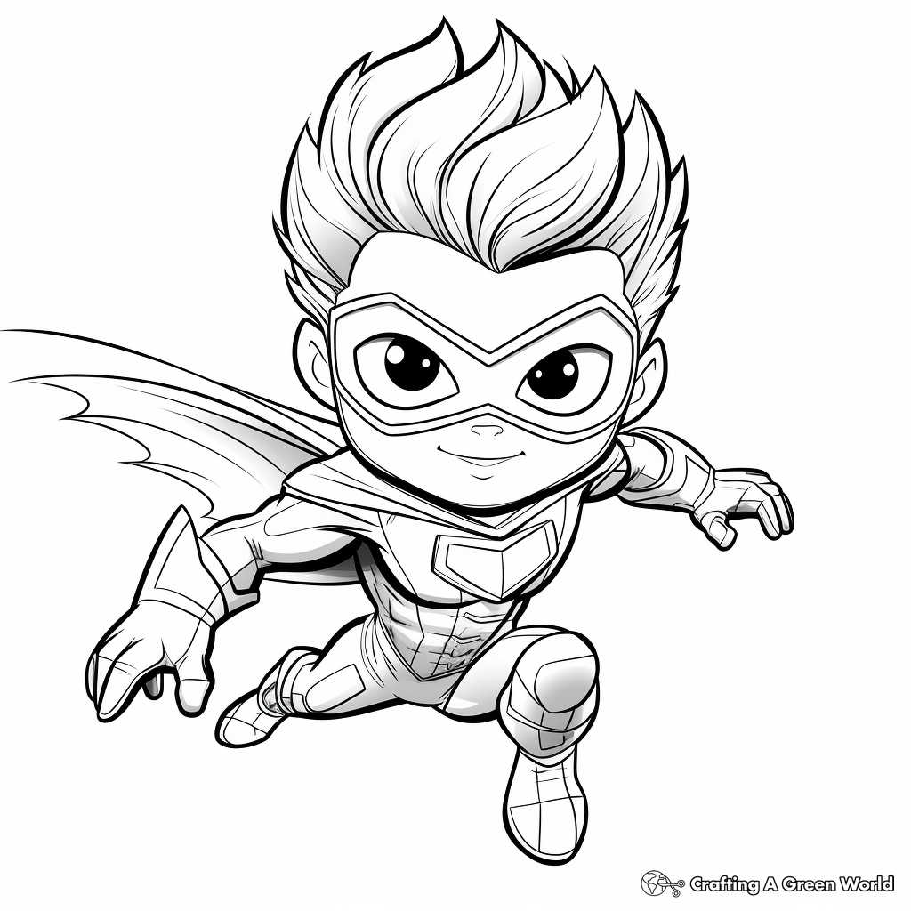 coloring pages for pj masks