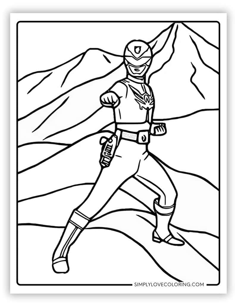 Power Rangers Coloring Pages Free PDF Printables Simply Love Coloring Power Rangers Coloring Pages Free PDF Printables Simply Love Coloring