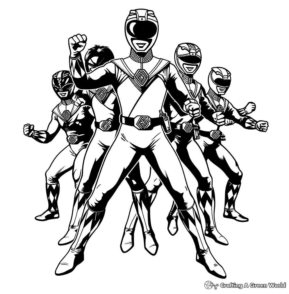 Power Rangers Coloring Pages Free Printable Power Rangers Coloring Pages Free Printable