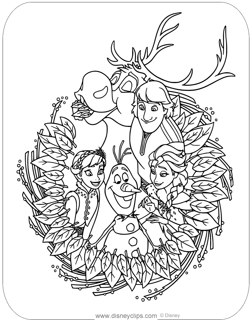 olaf coloring book page olaf coloring book page