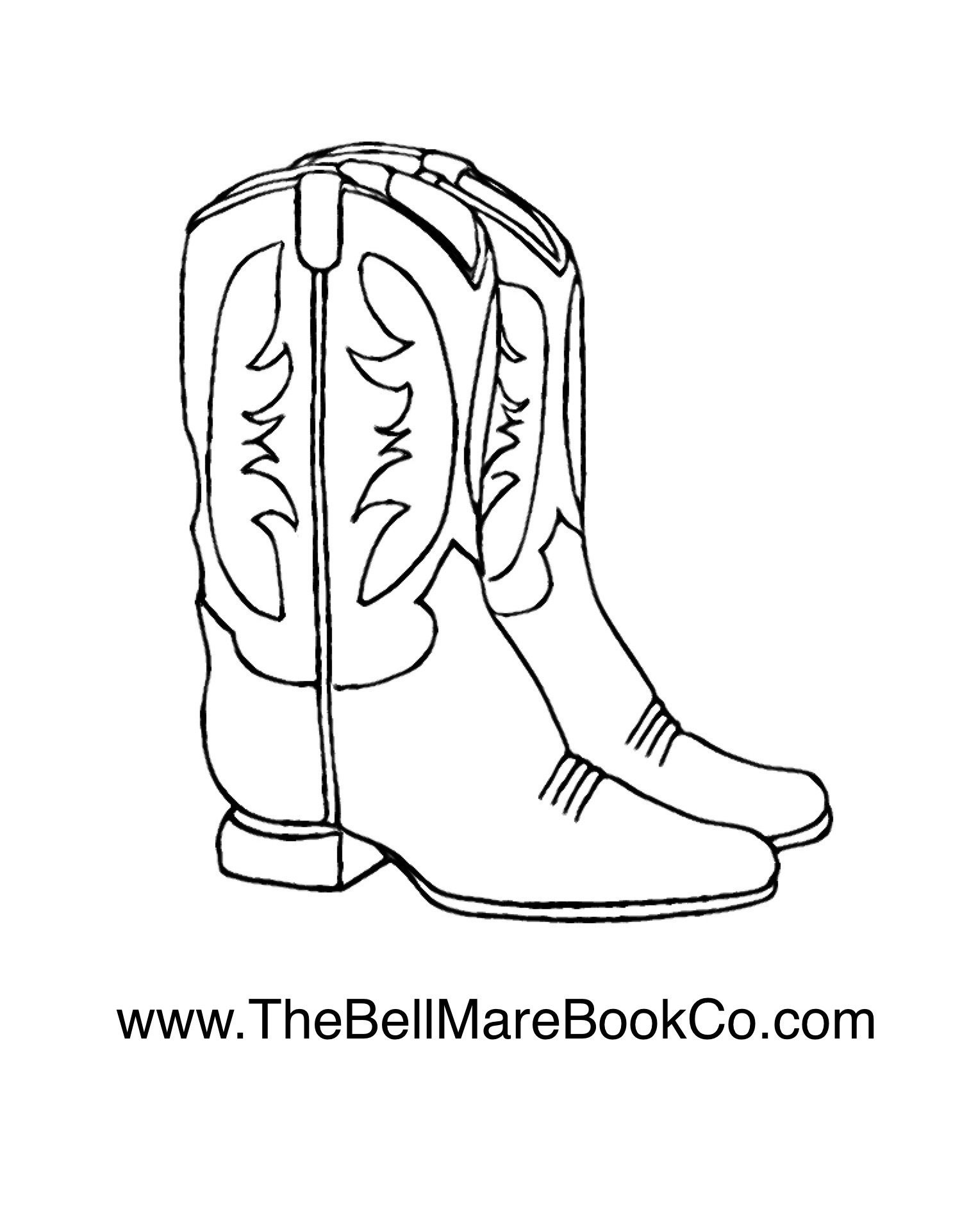 Rodeo Cowboy Boots Coloring Page Etsy Sweden Rodeo Cowboy Boots Coloring Page Etsy Sweden