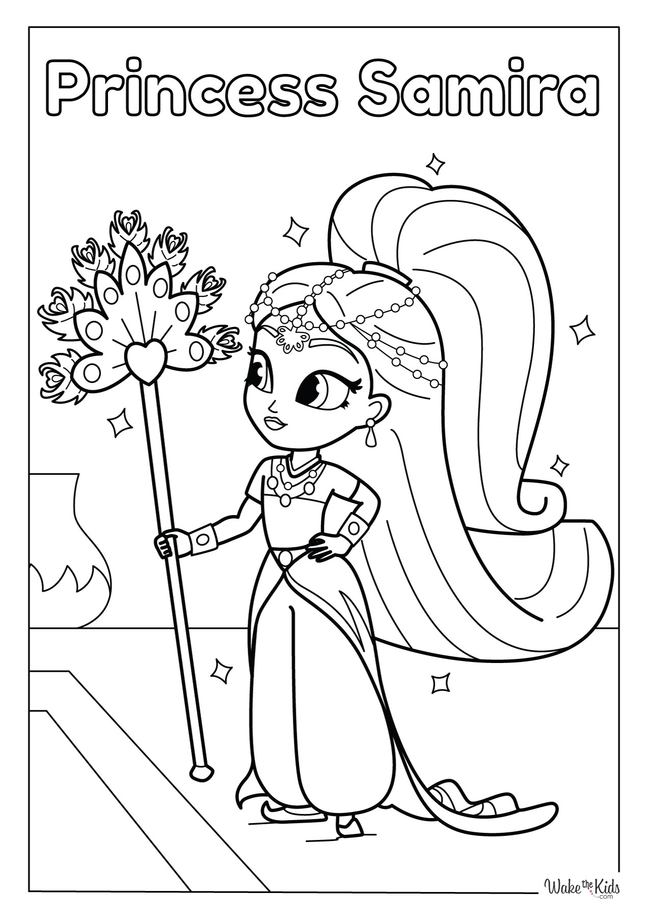 shimmer and shine coloring pages