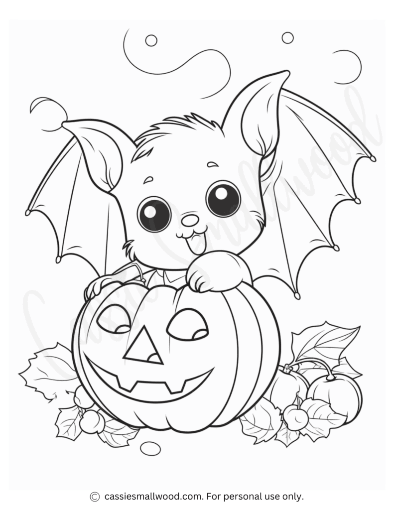 cute fall coloring pages