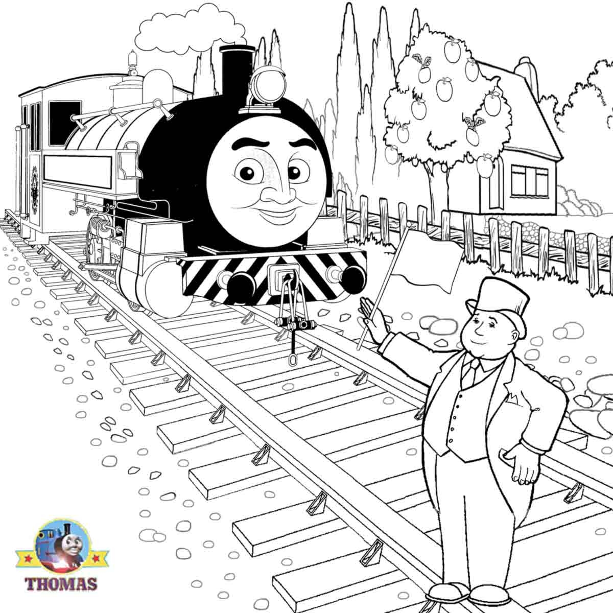 Train Thomas The Tank Engine Friends Free Online Games And Toys For Kids Thomas The Train Coloring Pictures For Kids To Print Out And Color