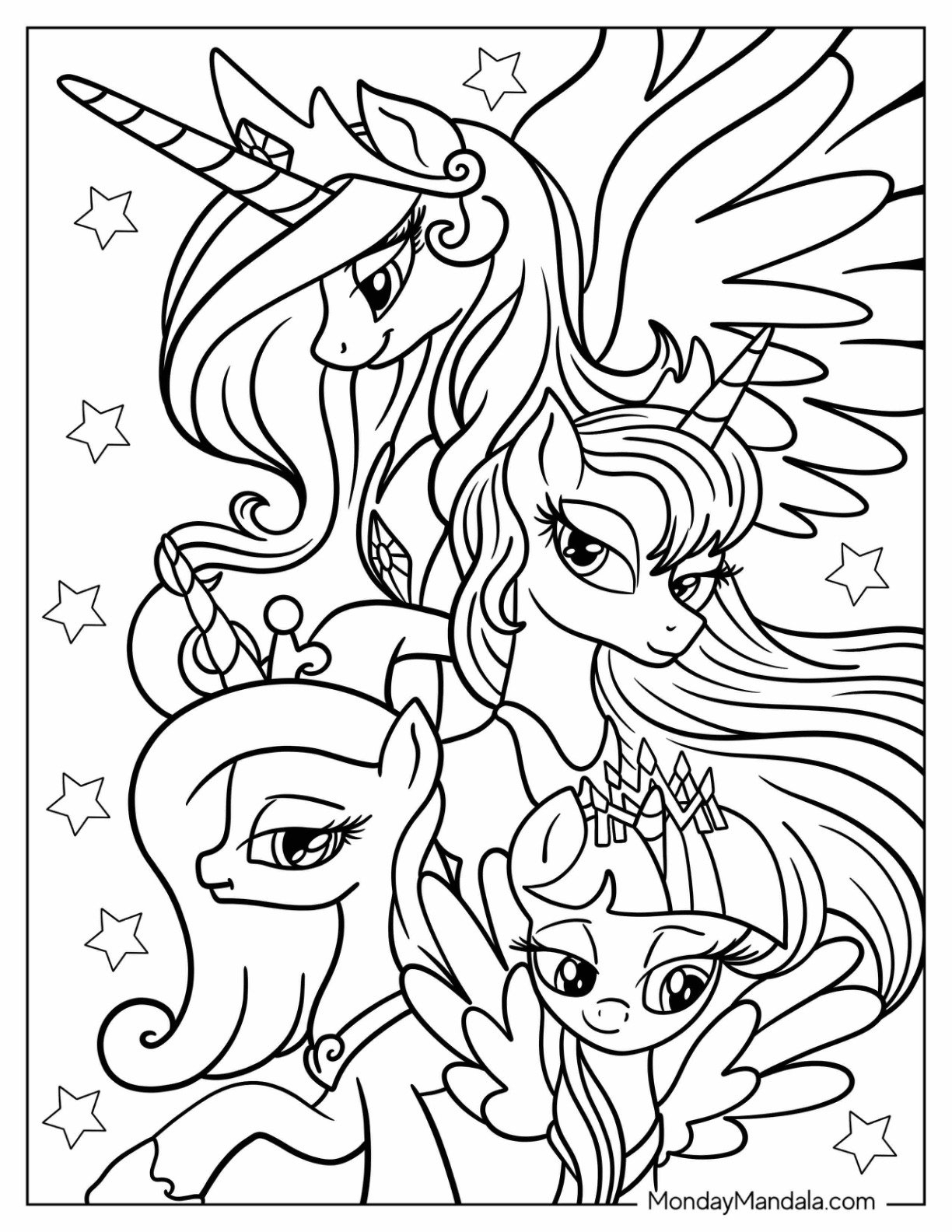 Twilight Sparkle Cute My Little Pony Coloring Pages Baby Celestia My Little Pony Coloring Pages Christmas