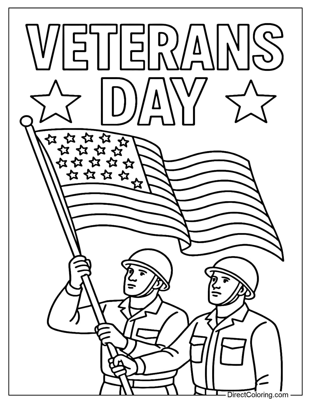 Veterans Day Coloring Pages Free PDF To Download And Print Veterans Day Coloring Pages Free PDF To Download And Print