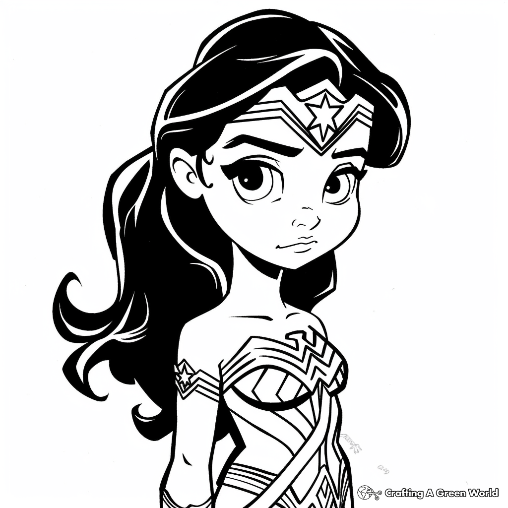 Wonder Woman Coloring Pages Free Printable Wonder Woman Coloring Pages Free Printable