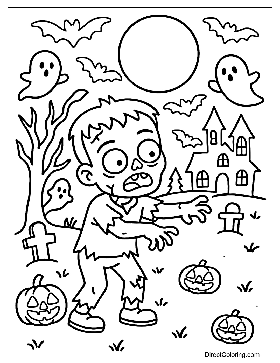 Zombie Coloring Pages Free PDF To Download And Print Zombie Coloring Pages Free PDF To Download And Print