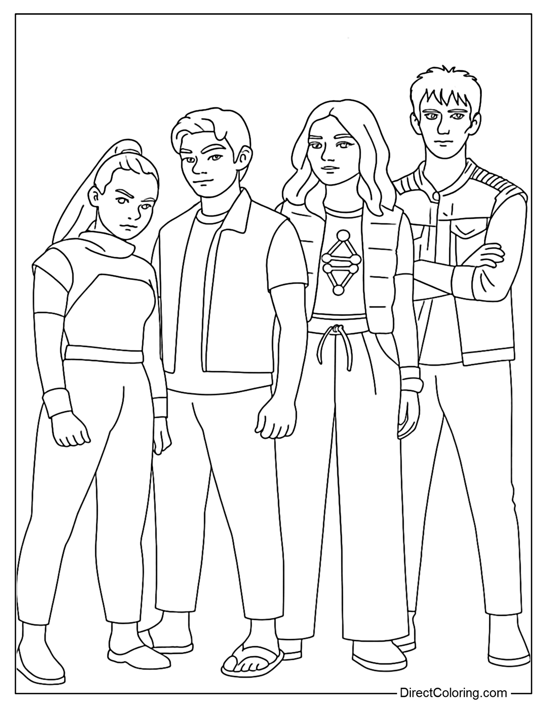 Zombies 4 Coloring Pages Free PDF To Download And Print Zombies 4 Coloring Pages Free PDF To Download And Print